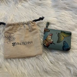 NWT ANUSCHKA Butterfly Pouch
